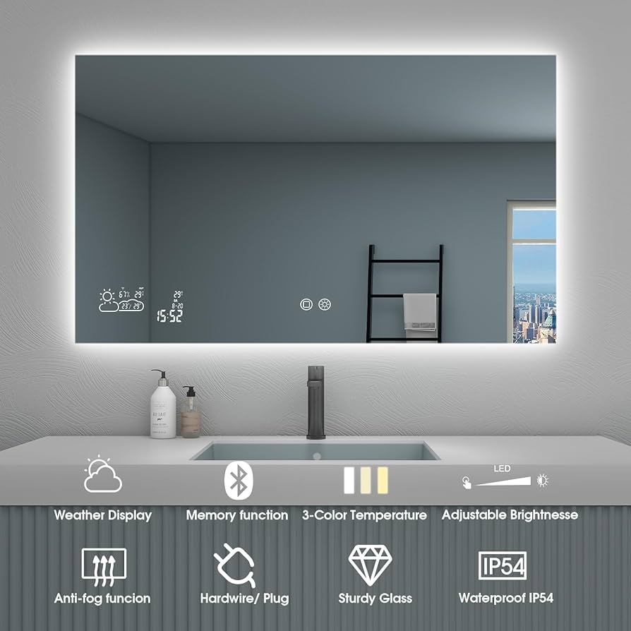 bathroom smart mirror